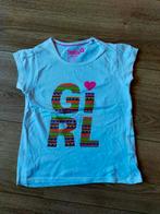 Zgan! Lief wit t-shirt GIRL van Lupilu! Mt 98/104, Kinderen en Baby's, Kinderkleding | Maat 98, Meisje, Lupilu, Ophalen of Verzenden