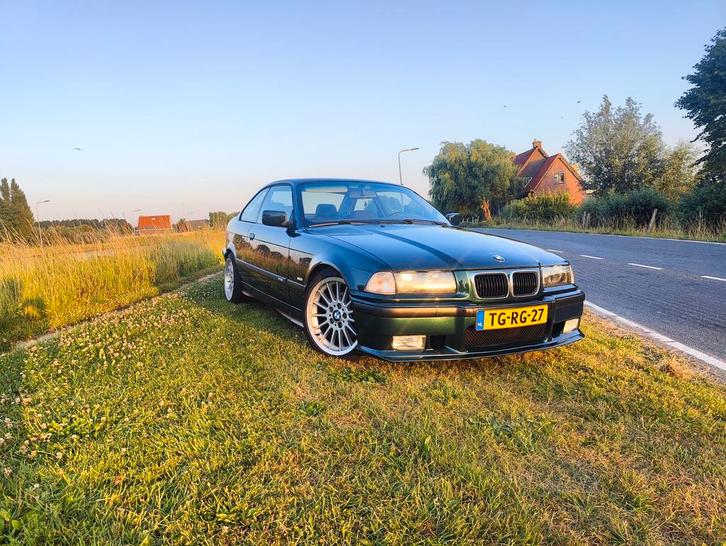 BMW 3-Serie 2.5 I 323 Coupe AUT 1998 Groen, Auto's, BMW, Particulier, 3-Serie, ABS, Benzine, Coupé, Automaat, Origineel Nederlands