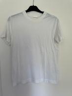 Wit tshirt met 50% zijde en 50% katoen van h&m maat S, Kleding | Dames, H&M, Wit, Ophalen of Verzenden, Zo goed als nieuw