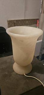 Crème Zoutlamp - 23 cm, Ophalen, Zo goed als nieuw, Overige materialen, Minder dan 100 cm