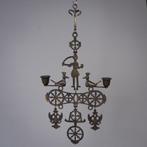 Byzantijns kruis - Grieks -orthodox messing kandelaar, Antiek en Kunst, Ophalen of Verzenden
