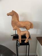 Mango Houten Paardenbeelden Set, Huis en Inrichting, Woonaccessoires | Overige, Ophalen, Nieuw