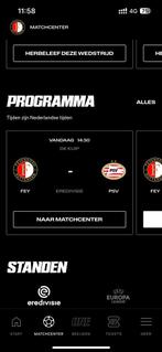 Feyenoord - PSV 2x ticket NN, Twee personen