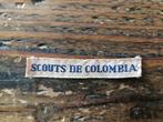 Scouting naambandje Scouts de Colombia, Verzamelen, Scouting, Ophalen of Verzenden, Gebruikt, Embleem, Speld of Insigne