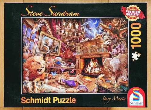 Story Mania Steve Sundram - alle puzzels 3 + 1 GRATIS, Hobby en Vrije tijd, Denksport en Puzzels, Zo goed als nieuw, Legpuzzel