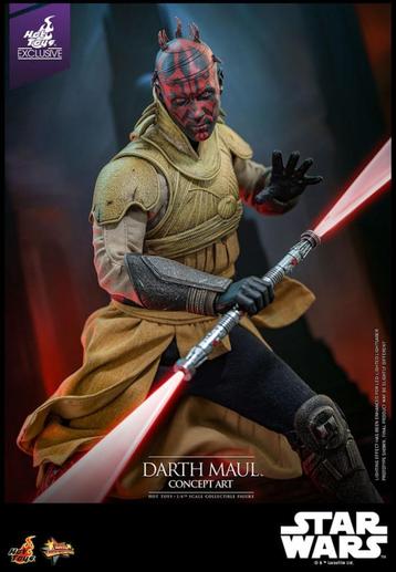 Hot Toys MMS778 Star Wars Darth Maul Concept Art Exclusive beschikbaar voor biedingen