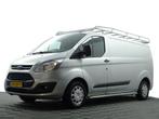 Ford Transit Custom 290 2.2 TDCI L2H1 3 Pers Design Leder, I, Auto's, Bestelauto's, Zilver of Grijs, Airconditioning, 14 km/l