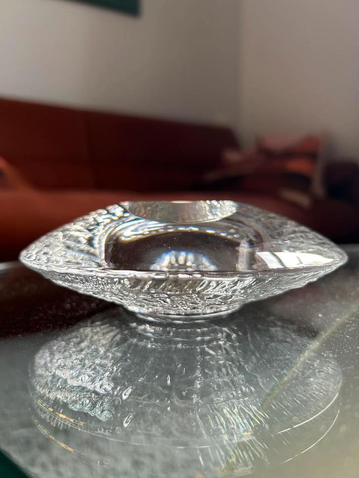 Orrefors kristallen theelichthouder, Antiek en Kunst, Antiek | Glas en Kristal, Ophalen of Verzenden