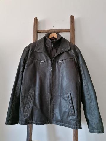 Leren winterjas jas leer 54 XL beschikbaar voor biedingen