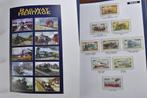 Verzameling postzegels met informatie "Railway Heritage", Postzegels en Munten, Postzegels | Thematische zegels, Treinen, Ophalen of Verzenden