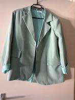 Blazer blauw/groen, Kleding | Dames, Verzenden, Zo goed als nieuw, Blauw