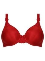 Te koop 30% korting Chantelle Hedona underwired bh in rood, Hedona, Verzenden, Rood, BH