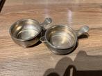 Antiek verzilverd suiker en room stel, Ophalen of Verzenden