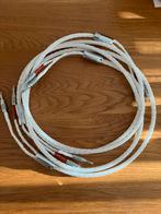 Nieuwe luidsprekerkabels 2 x twee meter., Ophalen of Verzenden, Nieuw, Luidsprekerkabel
