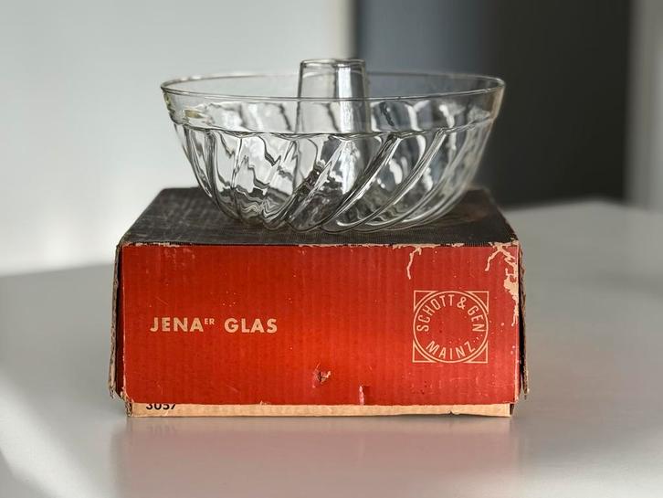 Vintage Jenaer Glas Tulband Bakvorm, Huis en Inrichting, Keuken | Keukenbenodigdheden, Gebruikt, Ophalen of Verzenden