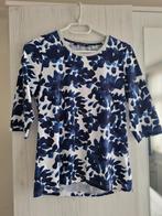 Micha Shirt Blauw/Wit - Maat S, Blauw, Ophalen of Verzenden, Zo goed als nieuw, Korte mouw