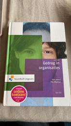 Gedrag in organisaties, Ophalen of Verzenden, Zo goed als nieuw