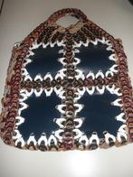 Gevlochten leren shopper, Ophalen of Verzenden, Zo goed als nieuw, Overige kleuren, Shopper