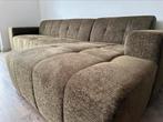 Olive Green L shape Couch, Ophalen, Zo goed als nieuw