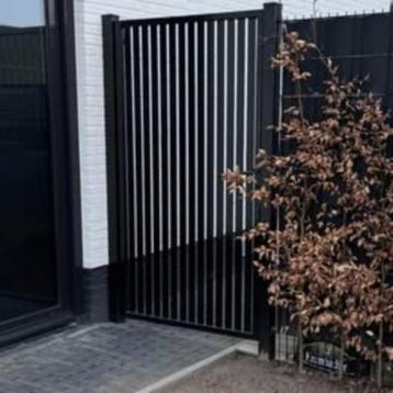 Zwarte lamellenpoorten – Ruime voorraad, inclusief plaatsing beschikbaar voor biedingen