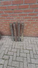 Te koop 4 gebruikte raamgewichten, Doe-het-zelf en Verbouw, Ophalen, Gebruikt, IJzer