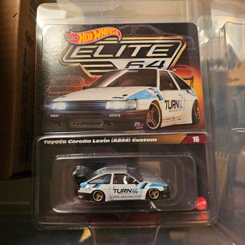 Hot Wheels Elite 64 Toyota Corolla Levin (AE86) beschikbaar voor biedingen