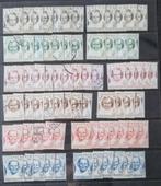 NVPH 454-459 restpartij. Prinsessenzegels 1946., Postzegels en Munten, Postzegels | Nederland, Verzenden, Na 1940, Gestempeld