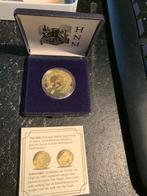 5 Euro Vincent van Gogh 2003 Zilver met goud verguld Proof, Postzegels en Munten, Munten | Nederland, Ophalen, Koningin Beatrix