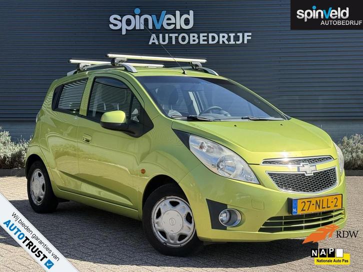 Chevrolet Spark 1.0 16V LS Bi-Fuel Bj’10 NAP NL Airco Elek, Auto's, Chevrolet, Bedrijf, Te koop, Spark, ABS, Airbags, Airconditioning