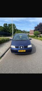 Seat Alhambra 2.0 Stella AUTOMAAT / 7 PERSOONS, Auto's, Seat, Stof, Metallic lak, 4 cilinders, Blauw