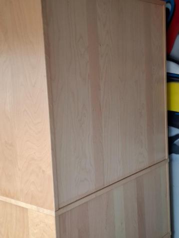 ikea effektiv roldeur hoge kast beuken 215x84x43 2 lades 3pl - afbeelding 5