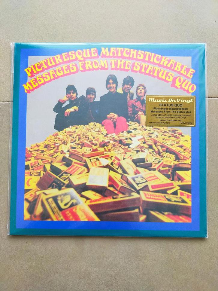 Status Quo - Picturesque Matchstickable... - LP, Cd's en Dvd's, Vinyl | Rock, Nieuw in verpakking, Poprock, 12 inch, Ophalen of Verzenden