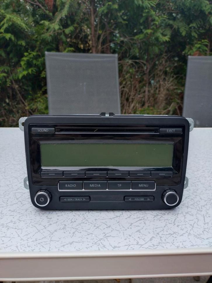 VW RCD 210 Autoradio - VW-1K0 035 186 AA, Auto diversen, Autoradio's, Gebruikt, Ophalen