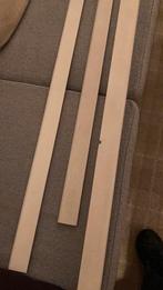 Grenenhouten plinten restant hout beige, Ophalen of Verzenden, Mdf, 200 tot 250 cm, Plinten