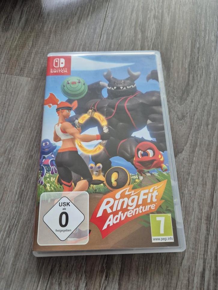 Ring Fit Adventure l Switch, Spelcomputers en Games, Games | Nintendo Switch, Zo goed als nieuw, Sport, 1 speler, Vanaf 3 jaar