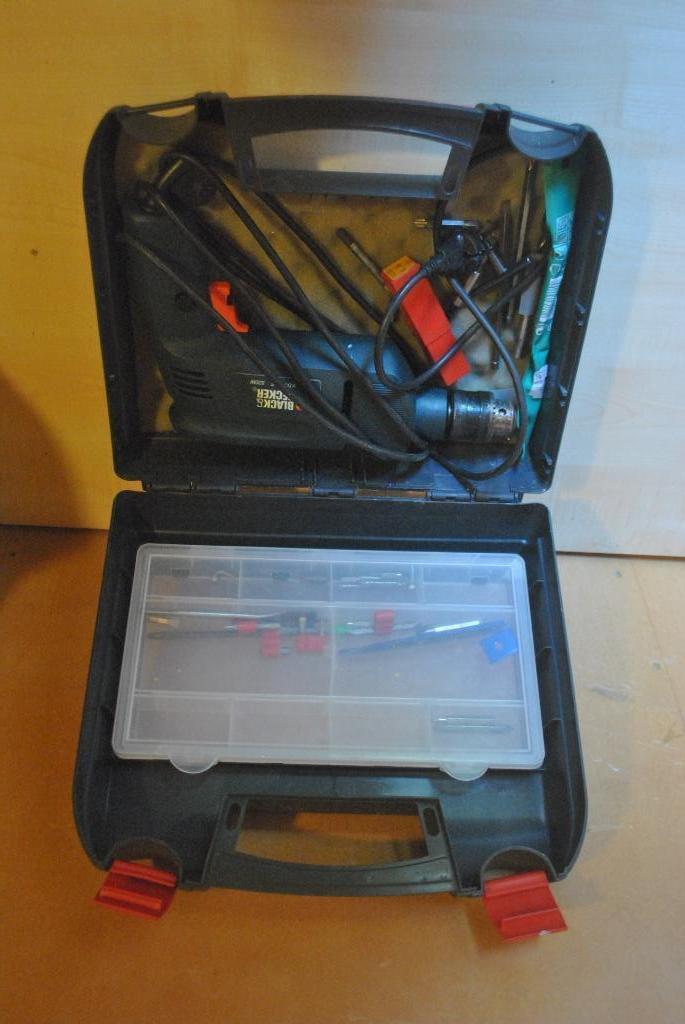 Boormachine, Black en decker KDI50RE 520 w, Doe-het-zelf en Verbouw, Gereedschap | Boormachines, Gebruikt, Boormachine, 400 tot 600 watt