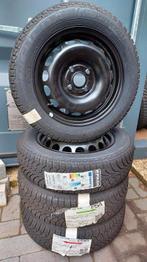 Winterbanden toyota aygo peugeot 108 citroen c1 165 65 14, Auto-onderdelen, Banden en Velgen, Ophalen, 14 inch, 155 mm, Banden en Velgen