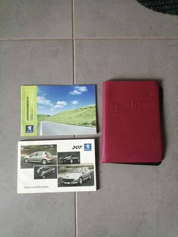 Compleet mapje boekjes PEUGEOT 207  2006/2012   beschikbaar voor biedingen
