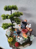 Te koop leuk decoratie stuk met fonteintje deze werkt op bat, Ophalen