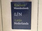 Latijn  -  Nederlands woordenboek, Boeken, Woordenboeken, Nieuw, Koenen of Wolters, Ophalen of Verzenden, Latijn