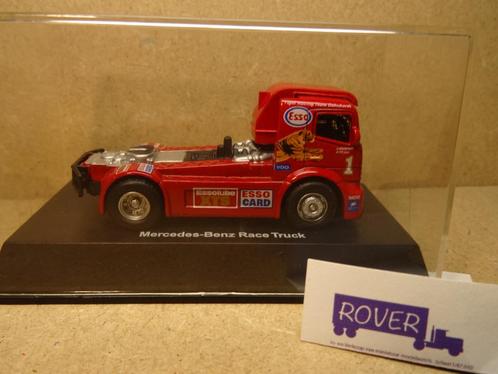NEW-RAY 1:87 Die Cast, MERCEDES-BENZ RACE-TRUCK, Zie Foto`s, Hobby en Vrije tijd, Modelauto's | 1:87, Zo goed als nieuw, Bus of Vrachtwagen