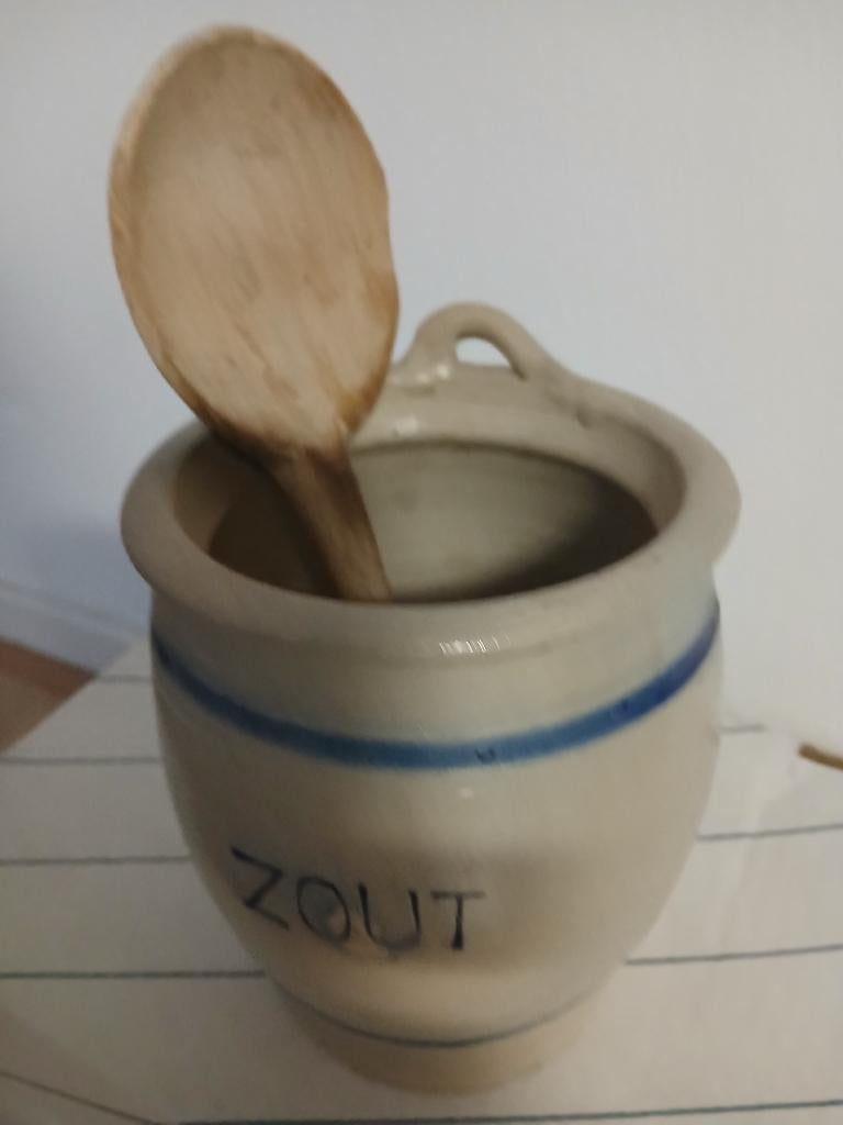 zoutpot vintage, Ophalen of Verzenden