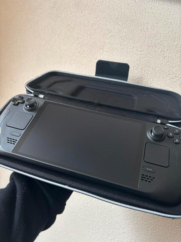 Steam Deck + Originele Case - Amper Gebruikt, Spelcomputers en Games, Spelcomputers | Overige, Nieuw, Ophalen of Verzenden