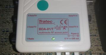 Tratec/Technetix BDA-01 Opsteek Antenneversterker 4-weg beschikbaar voor biedingen