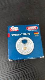 Abus Diskus 220/70 Hangslot, Ophalen of Verzenden, Nieuw