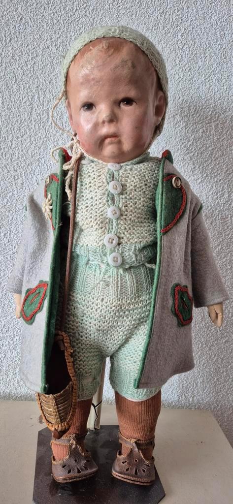 Antieke Kathy Kruse pop - 42 cm, Antiek en Kunst, Antiek | Speelgoed, Ophalen of Verzenden