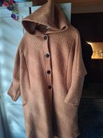 Lange winterjas grote maat, Bruin, Nieuw, Ophalen of Verzenden, Jas of Mantel