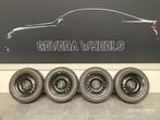 15” Peugeot 207 / 208 / Partner velgen + winterbanden 4x108, Auto-onderdelen, Banden en Velgen, Gebruikt, 15 inch, Banden en Velgen