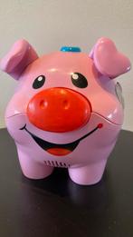 Fisher Price spaarvarken, tellen tot tien, Ophalen, Gebruikt