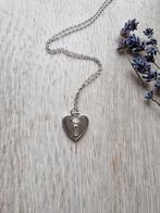 Zilveren ketting met zilveren Thomas Sabo hart hanger, Sieraden, Tassen en Uiterlijk, Ophalen of Verzenden, Zo goed als nieuw